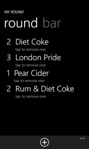 My Round, Round Page UI