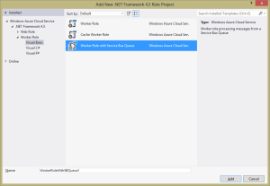 New Worker Role Dialogue